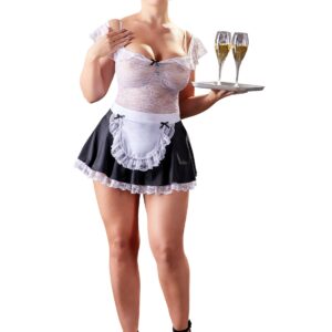 Maid's Dress With Lace Top