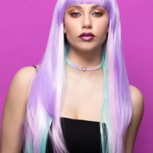 Manic Panic Lavender & Aqua Wig Peruk
