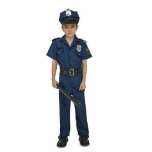 Maskeraddräkt för barn My Other Me Polis (4 Delar) - 7-9 år