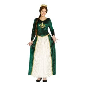 Medeltida Drottning Maskeraddräkt - Medium