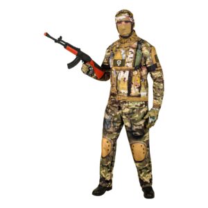 Militär Kamouflage Maskeraddräkt - Small
