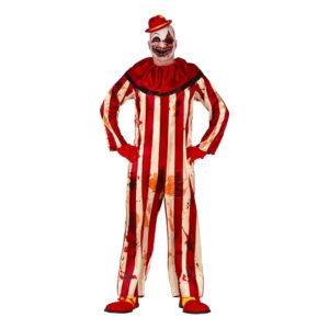 Mördarclown Jumpsuit Maskeraddräkt - Medium