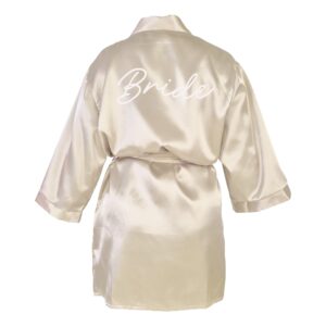 Morgonrock Bride Vit - One size
