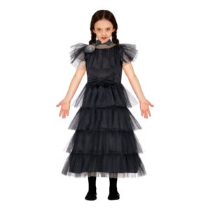 Mörkrets Drottning Barn Maskeraddräkt - Large