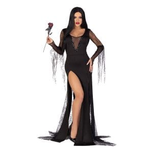 Morticia Maskeraddräkt - Large