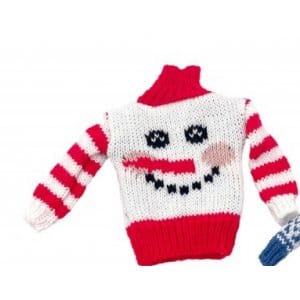 Nissetillbehör - Elf on the Shelf - Jultröja - Snögubbe