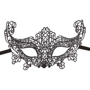 Ögonmask Spets Svart - One size