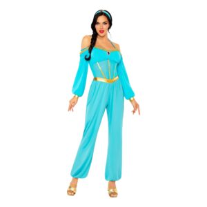 Ökenprinsessa Jumpsuit Deluxe Maskeraddräkt - Small