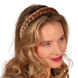 Oktoberfest Diadem Brun - One size