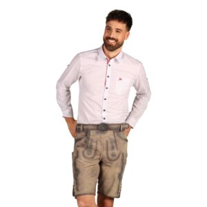Oktoberfest Lederhosen Shorts Super Deluxe Beige Vintage - 62