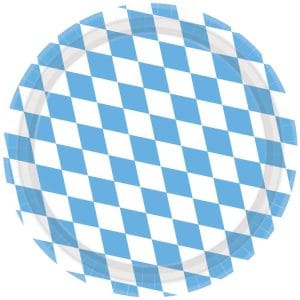 Oktoberfest Papperstallrik 8-pack
