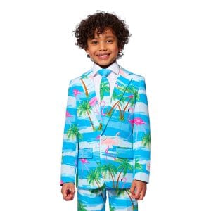 OppoSuits Boys Flaminguy Kostym - 92/98