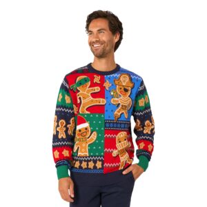 OppoSuits Gingerbread Jultröja - Medium