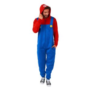 OppoSuits Mario Onesie - Large