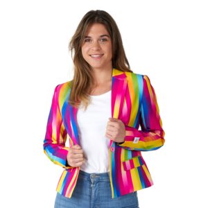 OppoSuits Rainbow Glaze Dam Kavaj - 44