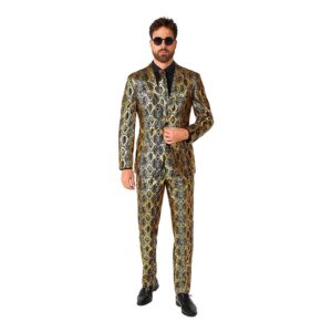 OppoSuits Shiny Snake Kostym - 48