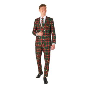 OppoSuits Tartan Tidings Kostym - 46
