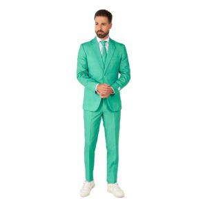 OppoSuits Trendy Turquoise Kostym - 46