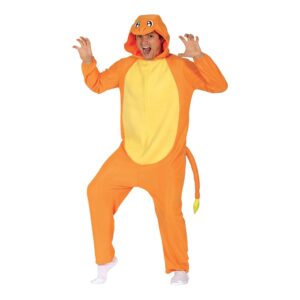 Orange Drake Maskeraddräkt - Large