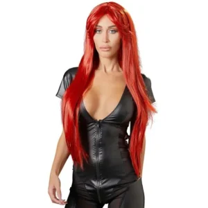 Peruk Wig Red