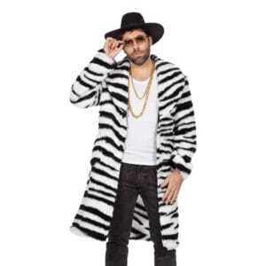 Pimp Pälskappa Zebra - Small