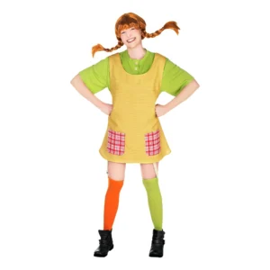 Pippi Långstrump Maskeraddräkt - X-Large