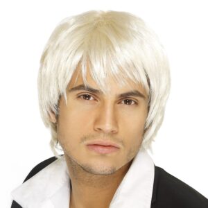 Pojkband Blond Peruk - One size