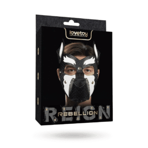 Rebellion Reign Howl Pup Mask White