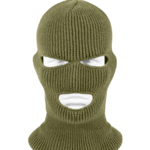 Rothco Balaclava Ansiktsmask 3-håls Oliv, Grön