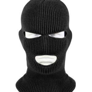 Rothco Balaclava Ansiktsmask 3-håls Svart