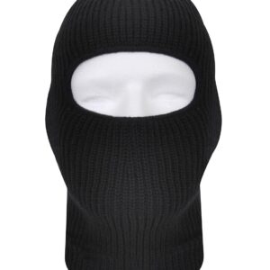 Rothco Balaklava i tät trikå - 1-hål Svart