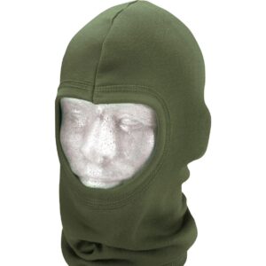 Rothco Ett hål-balaclava Oliv, Grön