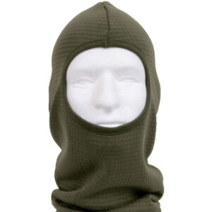 Rothco Gridfleece Balaklava Oliv, Grön