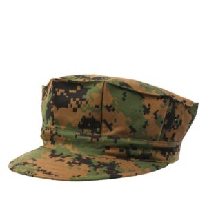 Rothco Marine Corps Classic 8-punkts keps utan emblem Brun, Grön