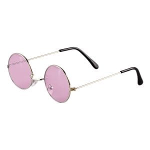 Runda Glasögon - Rosa
