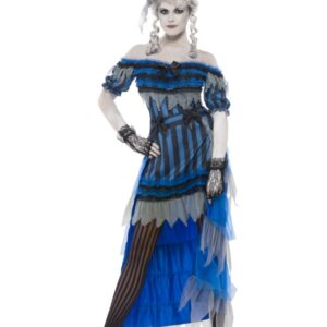 SPÖKLIK BARFLICKA KOSTYM L