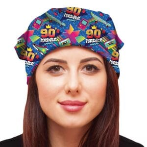 Scarf Blå 90's Forever - One size