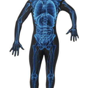 Second Skin Röntgen Maskeraddräkt S