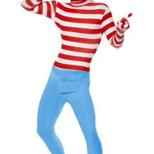 Second Skin Where's Wally? Maskeraddräkt M