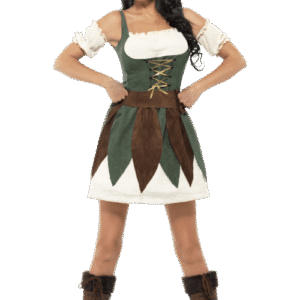 Sexig Robin Hood Maskeraddräkt Dam S