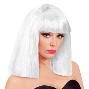 Showgirl Vit Peruk - One size