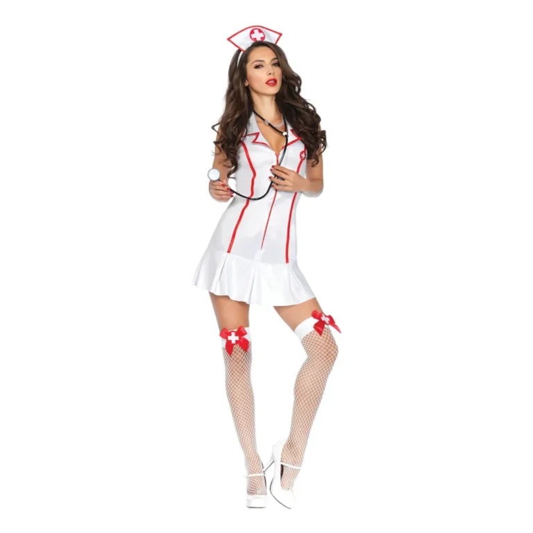 Sjuksköterska Deluxe Maskeraddräkt - X-Large