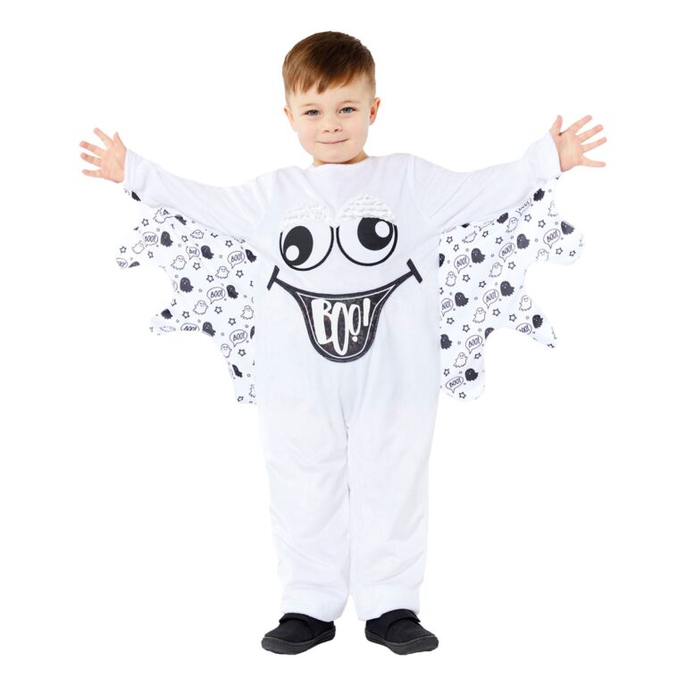 Spöke Jumpsuit Barn Maskeraddräkt - 6-12 månader