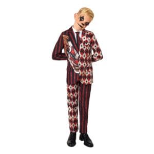 Suitmeister Boys Scary Clown Kostym - Small