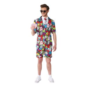 Suitmeister Casino Icons Summer Kostym - 46