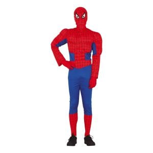 Superspindel med Muskler Teen Maskeraddräkt - One size
