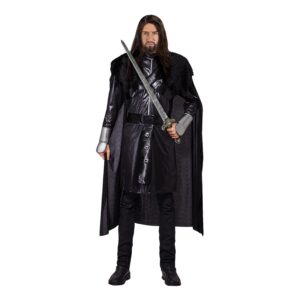 Svart Riddare Maskeraddräkt - Small