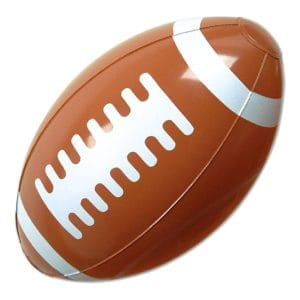 Uppblåsbar Amerikansk Fotboll