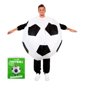 Uppblåsbar Fotboll Maskeraddräkt - One size