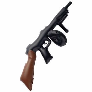 Uppblåsbar Tommy Gun